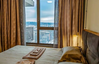 Rental of a modern 3-room apartment, 81 m², Belgrade, Serbia